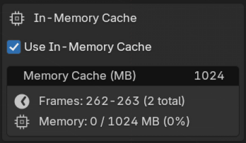 Pro Particles Studio Cache UI